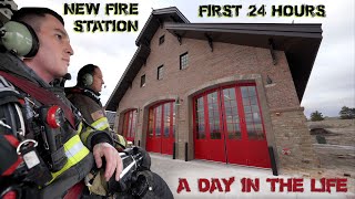 First 24 Hours in a New Fire Station  A Day in the Life [upl. by Eireva]