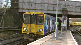 Half an Hour at 216  Birkenhead North Station 1022017  Class 507 508 terminus [upl. by Najram791]