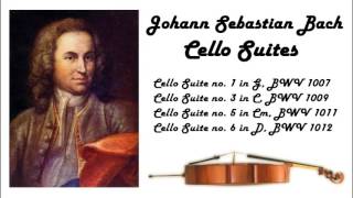 Johann Sebastian Bach  Cello suites in 432 Hz great for reading or studying [upl. by Spears685]