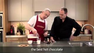 How to make a hot chocolate using an aerolatte milk frother [upl. by Gotthard648]