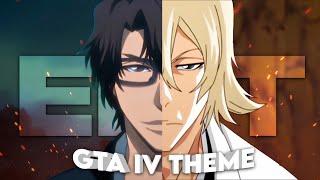 Aizen x Urahara  GTA IV Theme Edit [upl. by Thibaut]